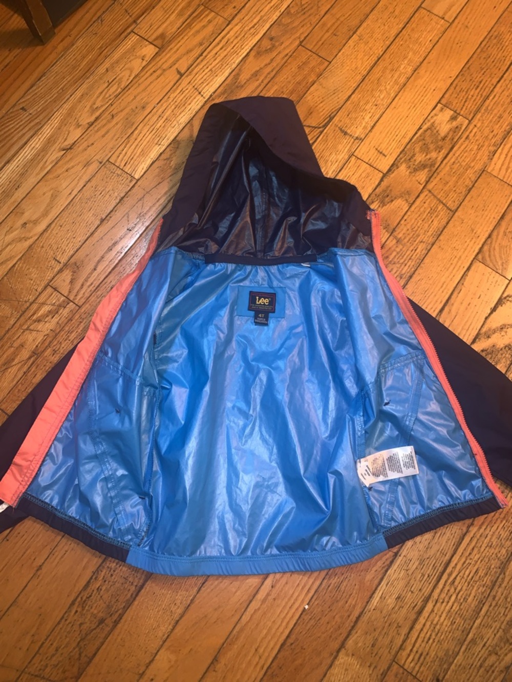 Lee kids rain jacket 4T boy - Picture 3 of 5